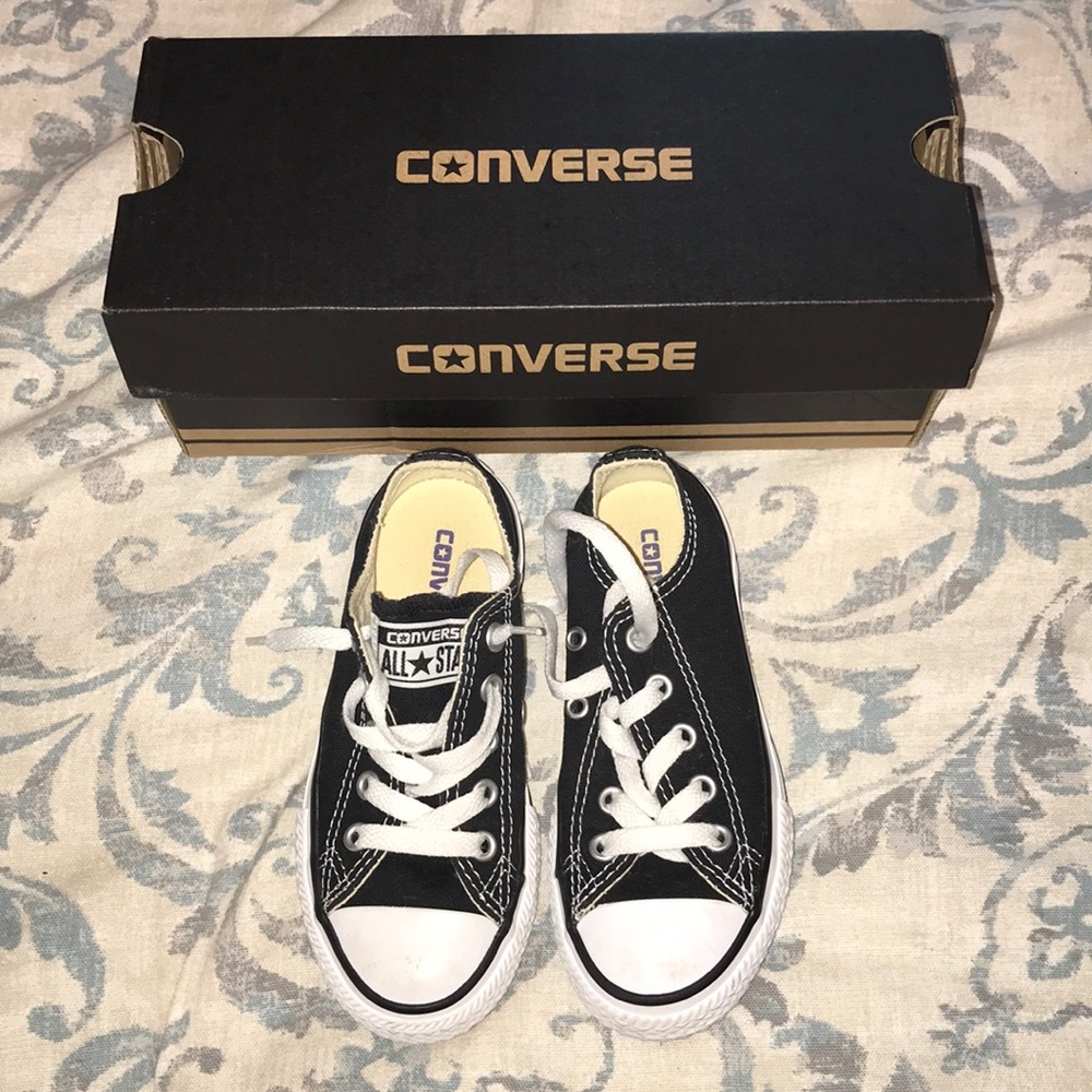 Black Converse shoes